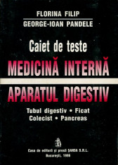 LICHIDARE-Caite de teste- medicina interna, aparat digestiv - Autor : Florina Filip, George Ioan Pandele - 113085 foto