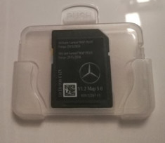 Card GPS navigatie Garmin original pentru Mercedes - harti 2016 foto