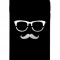 Husa TPU Plush Glasses &amp; Moustache Samsung Galaxy S6