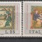 ITALIA 1971 &ndash; PICTURA CRACIUN, serie nestampilata, A8
