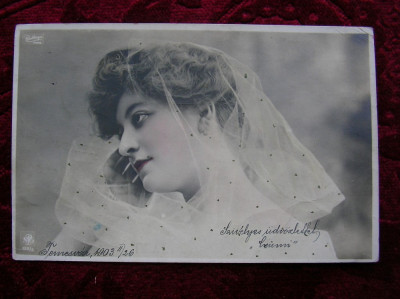 CARTE POSTALA CIRCULATA TIMISOARA 1903 foto