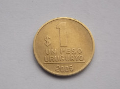 UN PESO 2005 URUGUAY foto
