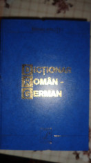 Dictionar roman-german an 2000/60.000 cuvinte/1619pag- Mihai Anutei foto