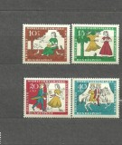 GERMANIA 1965 &ndash; POVESTI DE FRATII GRIMM (VII), serie nestampilata, A8, Nestampilat