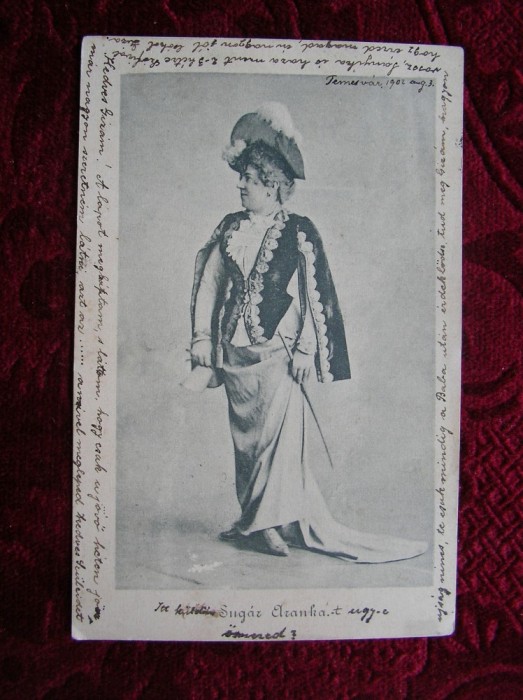CARTE POSTALA CIRCULATA TIMISOARA 1902