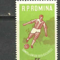 Romania 1962 - FOTBAL, timbru nestampilat, A8