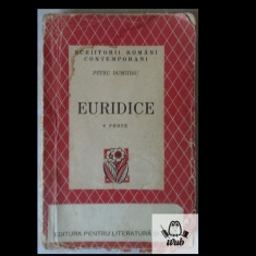 Petru Dumitriu, Euridice-8 proze, Editura de Stat pentru Literatura si Arta