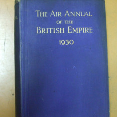 Anuarul aviatiei britanice 1930 the air annual of british empire