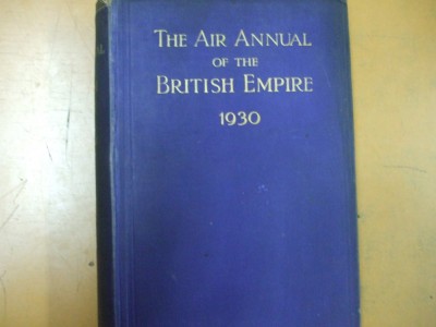 Anuarul aviatiei britanice 1930 the air annual of british empire foto