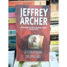 O CHESTIUNE DE ONOARE , JEFFREY ARCHER foto