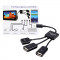 Micro USB OTG Charger HUB usb 3 porturi 4 in 1 Smartphone Tableta