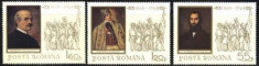 Romania 1968 - PICTURA PORTRETE REVOLUTIONARI PASOPTISTI, serie MNH, A2 foto