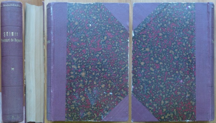 Sadoveanu, Soimii, 1906; Vremuri de bejenie, editia 1 din 1907, coligat