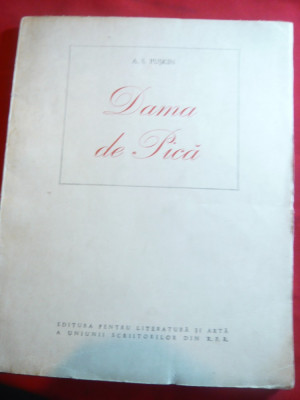 AS Puskin - Dama de Pica -Ed. 1949 Ed. ESPLA foto