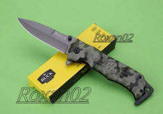 CUTIT. BRICEAG BUCK Knife. 21 cm. Blocaj lama. Full METAL Excelent foto