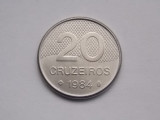 20 CRUZEIROS 1984 BRAZILIA, Asia