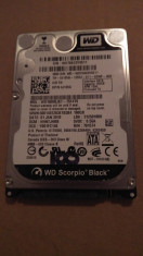 Hard Disk/HDD SATA WESTERN DIGITAL SCORPIO BLACK 160GB 100%HEALTH 7200RPM Laptop foto