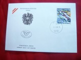 Plic FDC- Campionatele Mondiale de Schi -Trambulina 1996