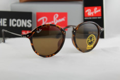 RAY BAN 2447 ROUND FLECK 1160, 100% Originali !!! POZE REALE foto