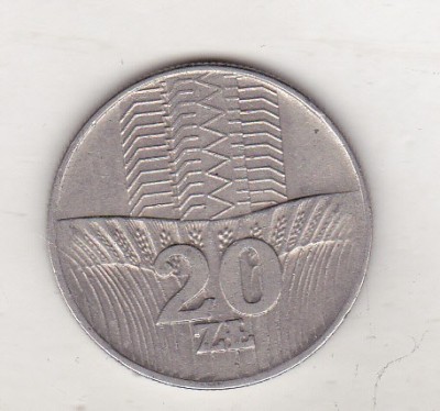 bnk mnd Polonia 20 zloti 1974 Polska rzeczpospolitya ludowa foto
