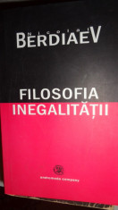 FILOSOFIA INEGALITATII 370PAGINI= BERDIAEV foto