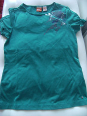 Tricou Puma original, material bumbac, culoare verde,pt.fete-152 h. foto