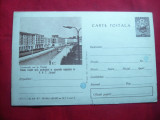 Carte Postala ilustrata Constructii noi in Galati -cod 614/1963, Necirculata, Printata
