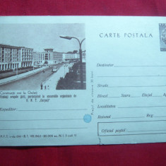 Carte Postala ilustrata Constructii noi in Galati -cod 614/1963