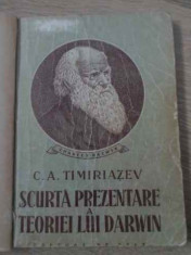 Scurta Prezentare A Teoriei Lui Darwin (pagina De Titlu Lipsa - C.a. Timiriazev ,393684 foto