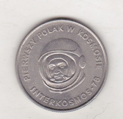 bnk mnd Polonia 20 zloti 1978 Intercosmos foto