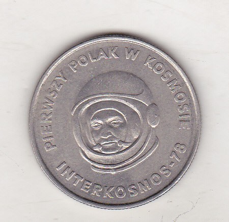 bnk mnd Polonia 20 zloti 1978 Intercosmos