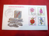 Plic FDC -Flora 1974 -4 valori Berlin