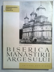 Emil Lazarescu - Biserica Manastirii Argesului foto