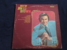 Jim Ed Brown - The Best Of _ vinyl,LP,RCA(SUA) _ folk , country foto