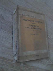 Prescriptii De Proiectare Pentru Constructii Civile Si Indust - Necunoscut ,393725 foto