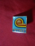 Insigna Expozitia EREN&#039;79 , metal si email , h= 2 cm