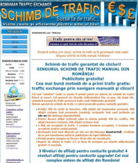 Website schimbdetrafic.com sistem inovativ de trafic cu licenta TrafficExchange foto