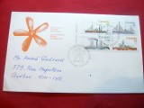 Plic FDC - Bloc de 4 val. - Nave 1978 Canada