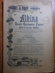 revista albina 27 august 1900-art. &amp;quot;bistrita&amp;quot; de vasile alecsandri foto