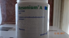 resonium A medicament pentru scaderea potasiului la persoane dializate foto