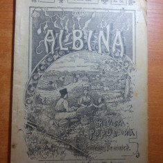 revista albina 6 iunie 1899-art. despre constatinopol si foto din sinaia