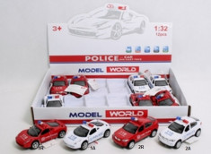 Jucarie Masina de Politie la o scara de 1:32 Police Car Midex 1679B foto