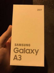 SAMSUNG A320F GALAXY A3 2017 BLACK / NEGRU SIGILATE !! GARANTIE 24 LUNI !! foto