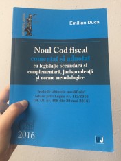 PACHET: Noul Cod fiscal si Noul Cod de procedura fiscala comentat si adnotat foto
