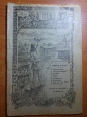 revista albina 7 decembrie 1897-art. &amp;quot; albinaritul &amp;quot; viata lui veniamin costachi foto
