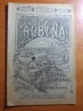 Revista albina 8 august 1899-art. despre bacau si scolile din jud. ilfov