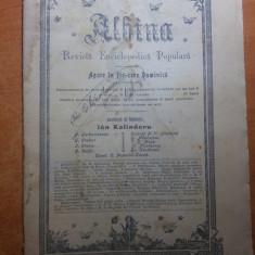 revista albina 5-12 ianuarie 1903-art. "carciunul la iasi in epoca fanariotilor"