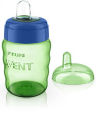 Cana cu tetina de formare PHILIPS AVENT 260 ml 12 luni + SCF553/00V foto