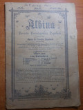 Revista albina 29 aprilie 1901-foto dunarea la verciorova