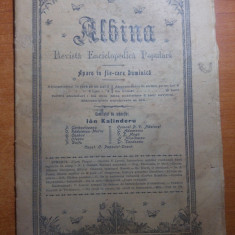 revista albina 29 aprilie 1901-foto dunarea la verciorova